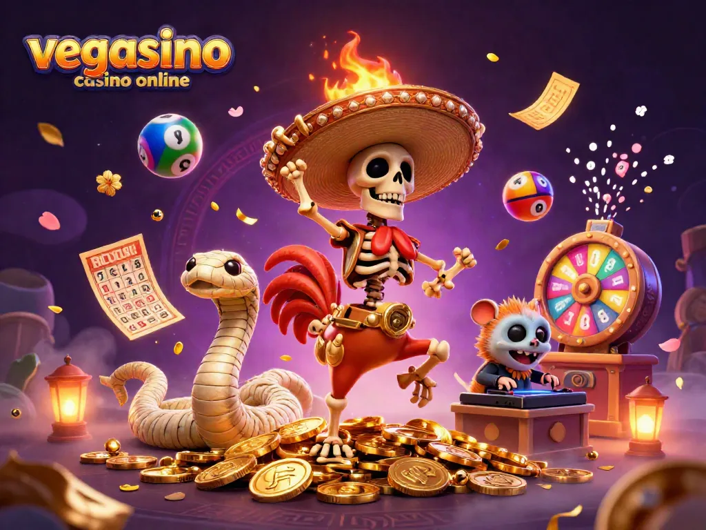 Engage with the vibrant world of vegasino casino online through thrilling 3D gaming characters.