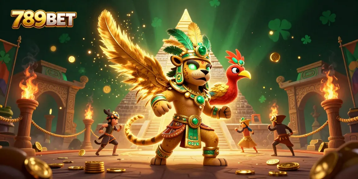 Experience thrilling action at 789BET with a vibrant scene showcasing diverse gaming elements, delivering engaging entertainment.