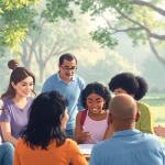 Fostering mental health awareness through community engagement and support activities.